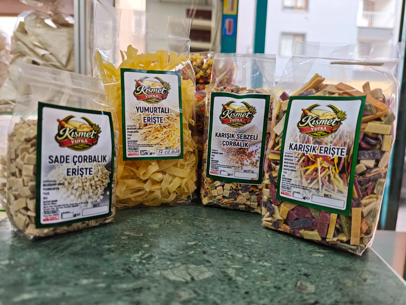 Paketlenmiş erişte çeşitleri
